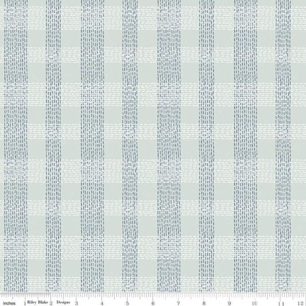 C11106 Plaid Mint Community Riley Blake