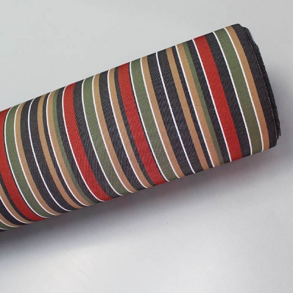 C8357 Multi Stripe Outdoor Fabric Water Repellent Roll