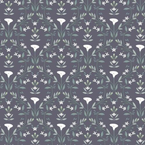 CC37.3 Serenity Charcoal The Water Gardens Cassandra Connolly Lewis & Irene