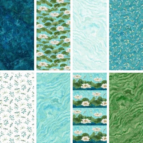 Fat Quarter Pack Tranquil Waters