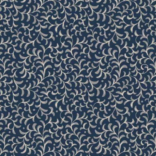 SH6 Dark Blue Scroll Hajime by Stuart Hillard Lewis & Irene