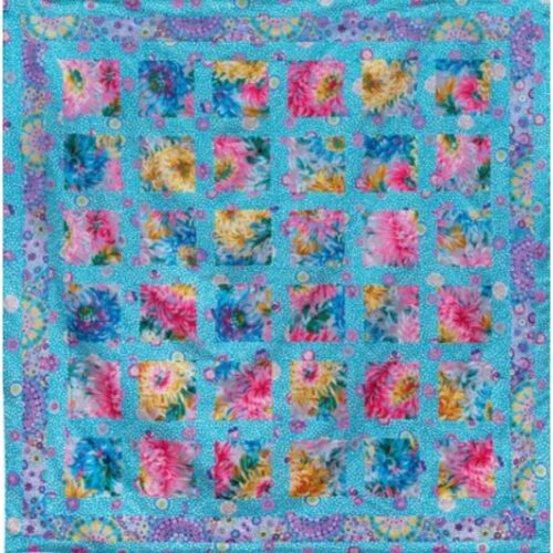 Summer Flowers Tablecloth Kaffe Fassett's Brilliant Little Patchwork Collection