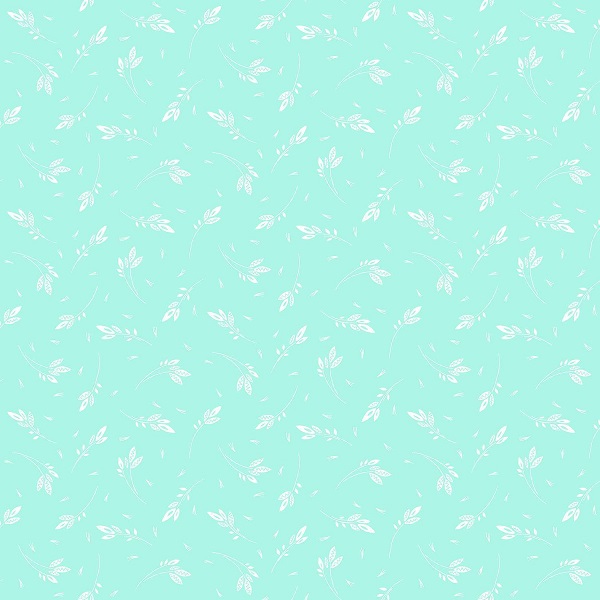 057_T Sprig Turquoise Revival by Makower