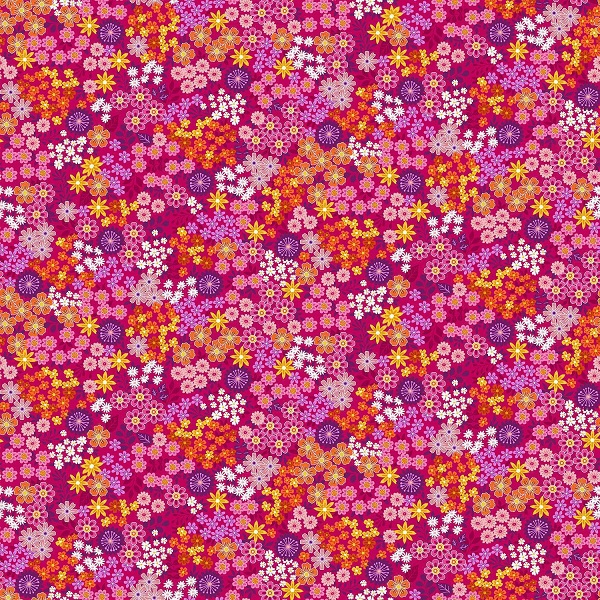 058_P Meadow Pink Revival by Makower