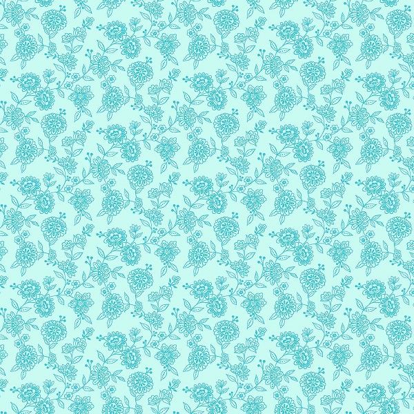 059_T Trail Turquise Revival by Makower