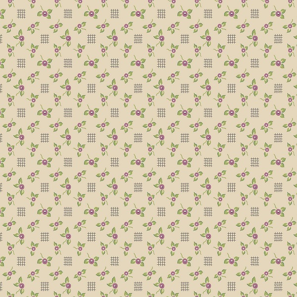 1198-NP Fruity Cream Plum Rambling Rose by Renee Nanneman