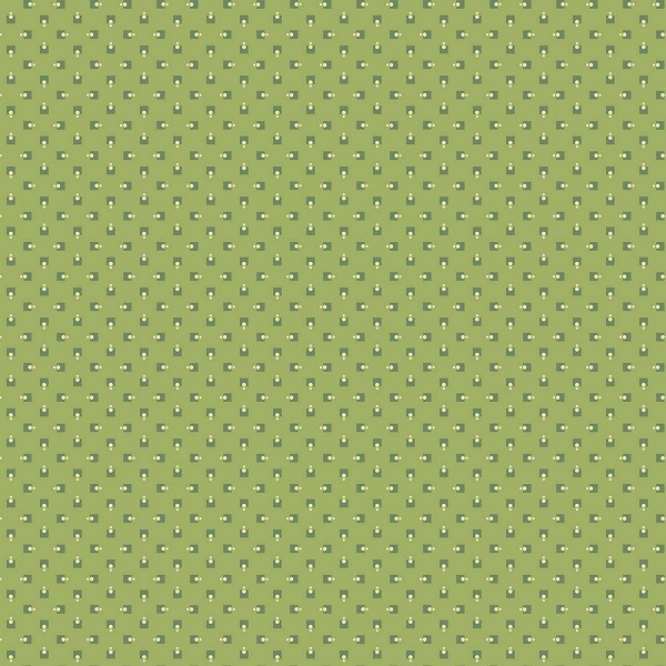 1203-G Square Dance Pear Rambling Rose by Renee Nanneman