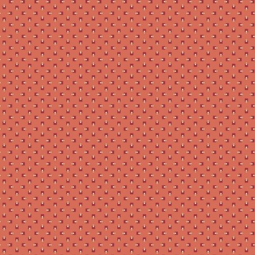 1203-O Square Dance Papaya Rambling Rose by Renee Nanneman