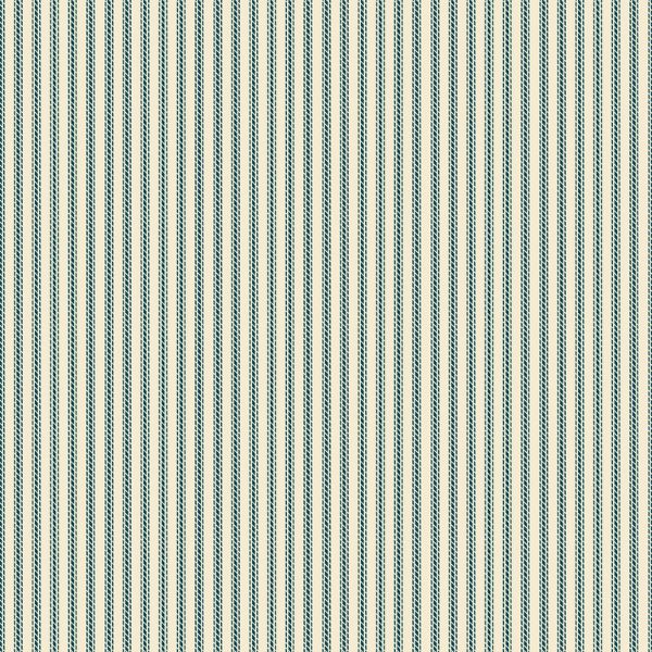 1255-B Pillow Ticking Midnight Cozy House by Judy Jarvi Makower