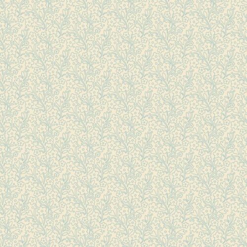 1257-LB Dainty Flower Chambray Cozy House by Judy Jarvi Makower