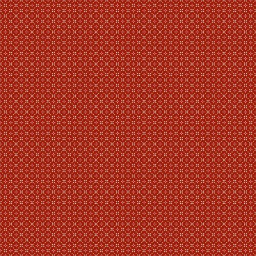 1258-R Grandma Stitch Garnet Cozy House by Judy Jarvi Makower