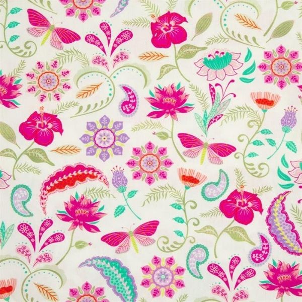 3439-01 Exotic Oasis Cream Bohemian Summer by Craft Cotton Co