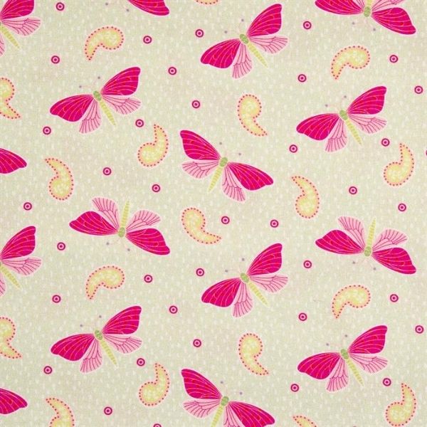 3439-07 Vibrant Butterfly Bohemian Summer by Craft Cotton Co