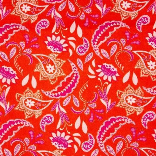 3439-08 Paisley Tropics Bohemian Summer by Craft Cotton Co
