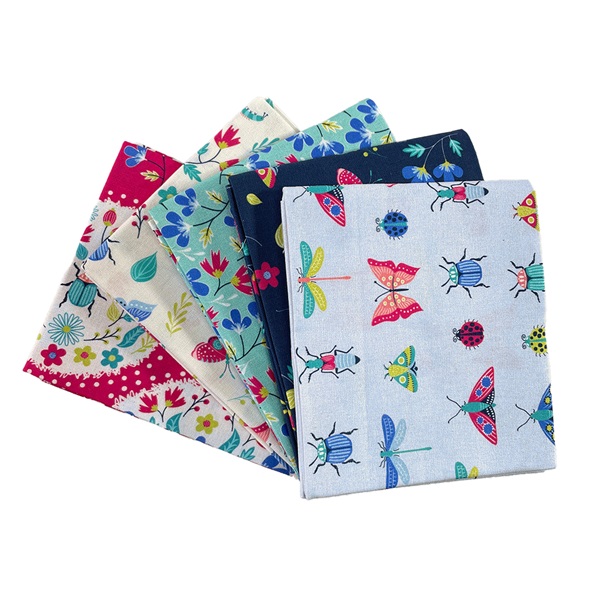 3441-00 Garden Creatures Fat Quarter Pack Display by The Craft Cotton Co