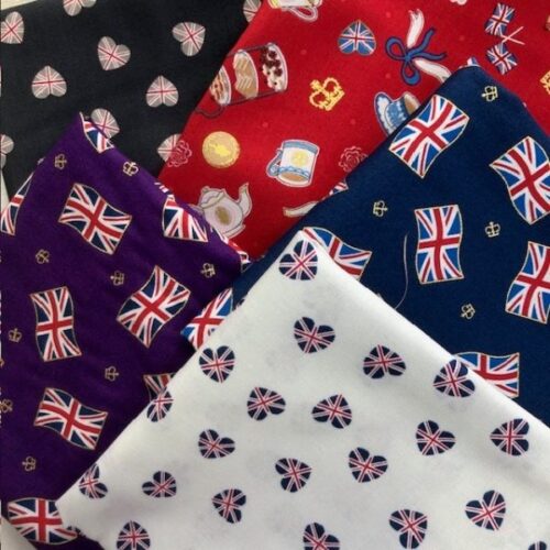 British-themed Fat Quarter Pack