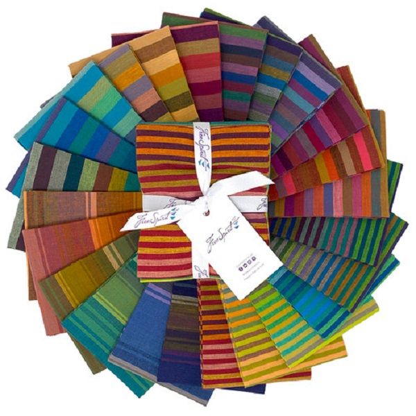 FB4FQKF.StripeWoven Woven Stripes Fat Quarter Pack Kaffe Fassett