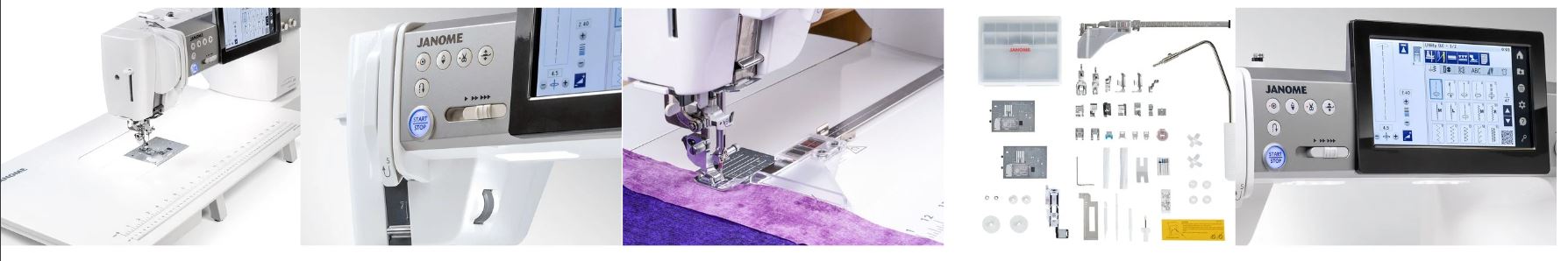 Janome Continental M8 Professional Sewing Machine Details