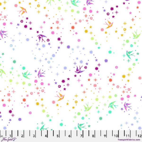 PWTP133.WHITE: Fairy Dust: True Colors: Tula Pink