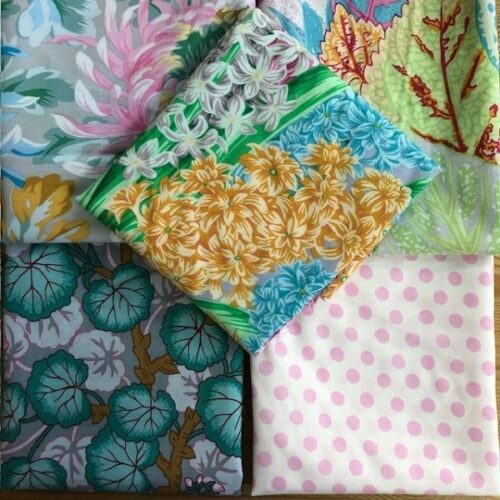 Pastels Fat Quarter Pack 5 pcs Kaffe Fassett Collective