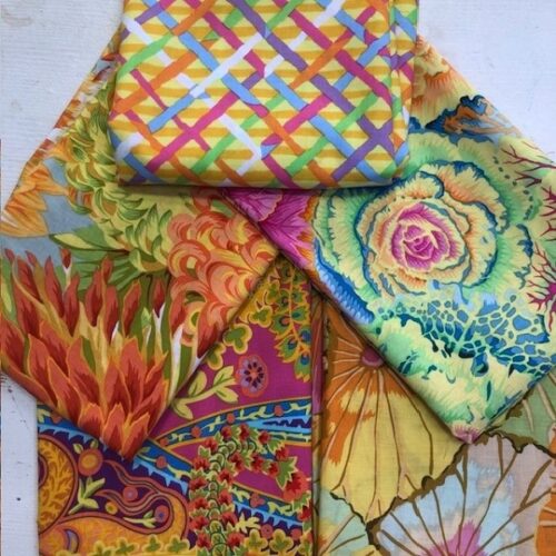 Sunshine Fat Quarter Pack 5 pcs Kaffe Fassett Collective