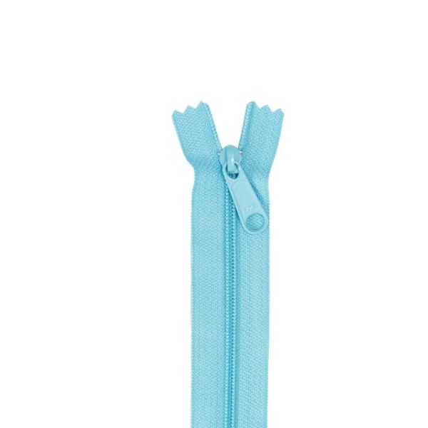 ZIP24-214 Handbag Zipper 24 Parrot Blue, ByAnnie
