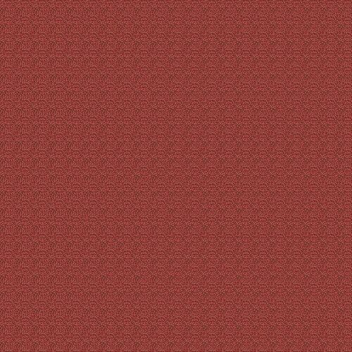 1382-R Calico Leaves Red Dahlia Edyta Sitar