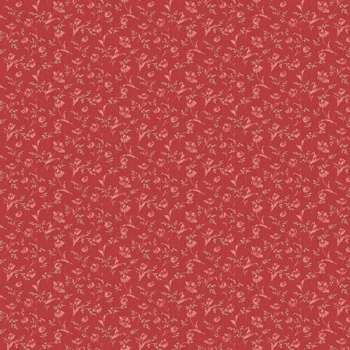 1476-R Bindweed Red Roof Lighthouse by Edyta Sitar