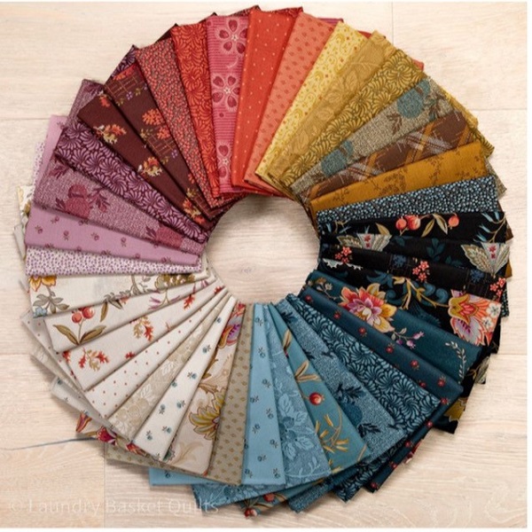 Dahlia Fat Quarter Pack Edyta Sitar Lifestyle