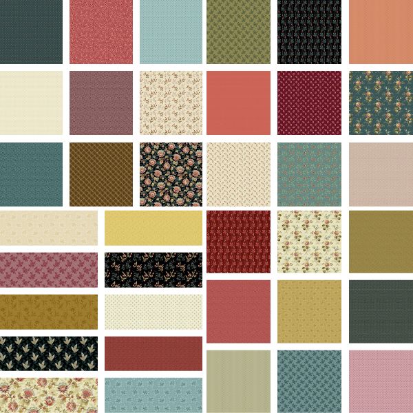 Dahlia Fat Quarter Pack Edyta Sitar