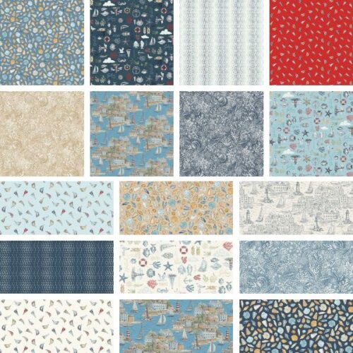 High Tide Fat Quarter Pack by Makower