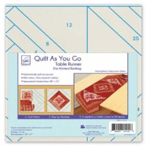 JT1410 Quilt As You Go Table Runner Morning Blend by June Tailor