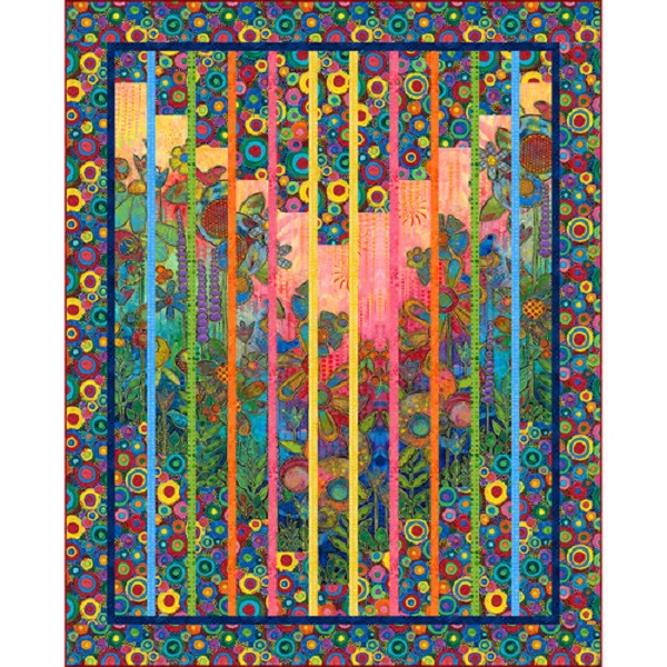 Color Break Quilt Kit Garden Delight Sue Penn