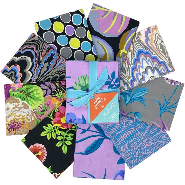 FB4FQGP.CONTRASTFEB25 Contrast Fat Quarter Pack (9pc): Kaffe Fassett Collective Spring 2025 (FreeSpirit Branded)
