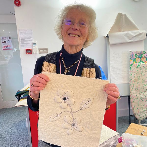 Free Motion Quilting Class Jennie Rayment 2