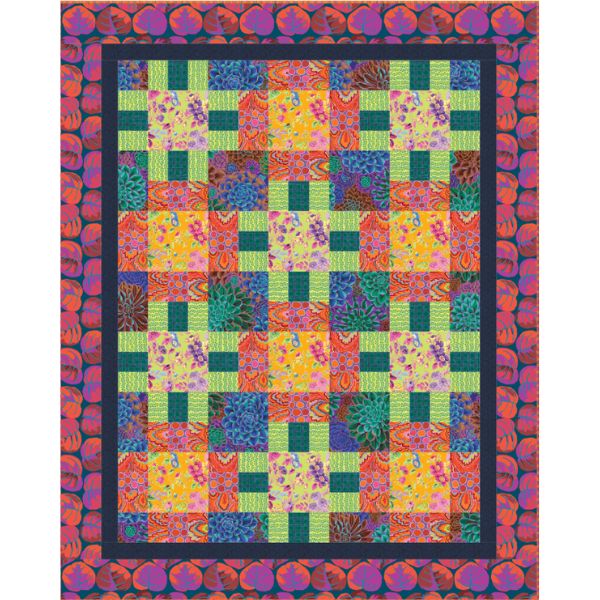 Gridlock Quilt Kit Kaffe Fassett Collective Spring 2025