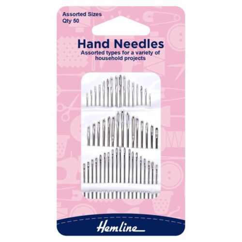 Household Assorted Hand Sewing Needles (50 pieces) H210.50