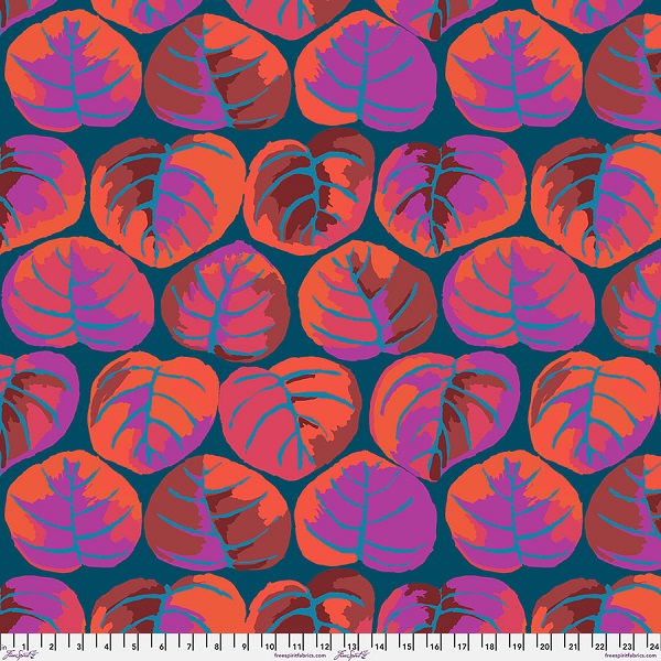 PWGP208.RED Palm Leaves Kaffe Fassett Collective Spring 2025