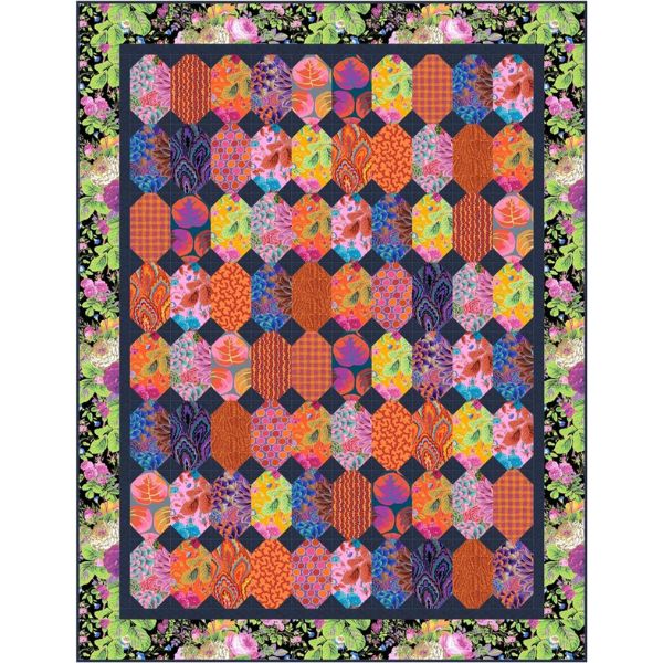 Pods Quilt Kit Warm Kaffe Fassett Collective Spring 2025