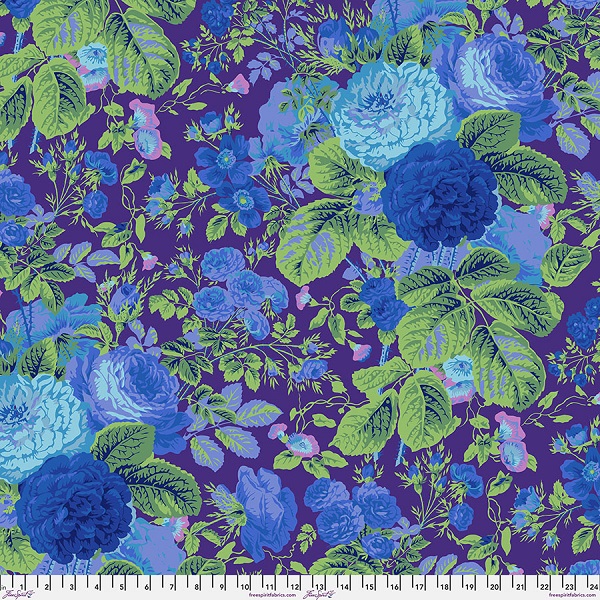 QBPJ005.PURPLE Gradi Floral Extra Wide Kaffe Fassett Collective Spring 2025 QBPJ005.PURPLE Gradi Floral Extra Wide Kaffe Fassett Collective Spring 2025