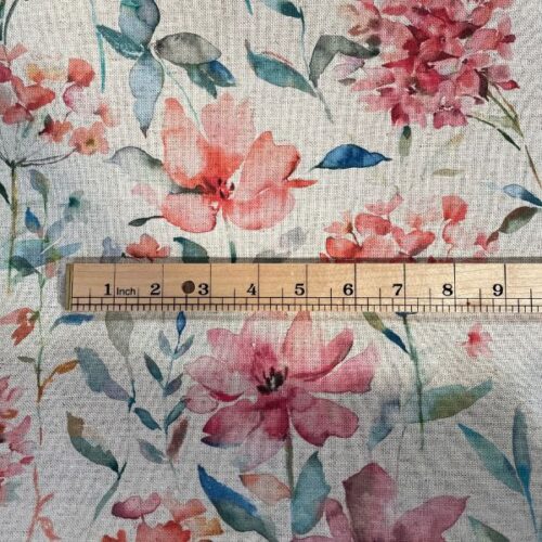 TIVOLI RUGGINE Floral Printed Canvas Ruler