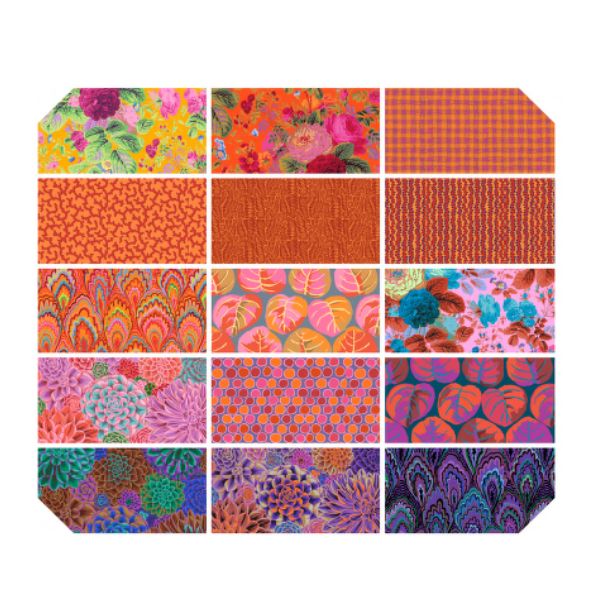 Warm Fat Quarter Pack Kaffe Fassett Collective Spring 2025 Branded