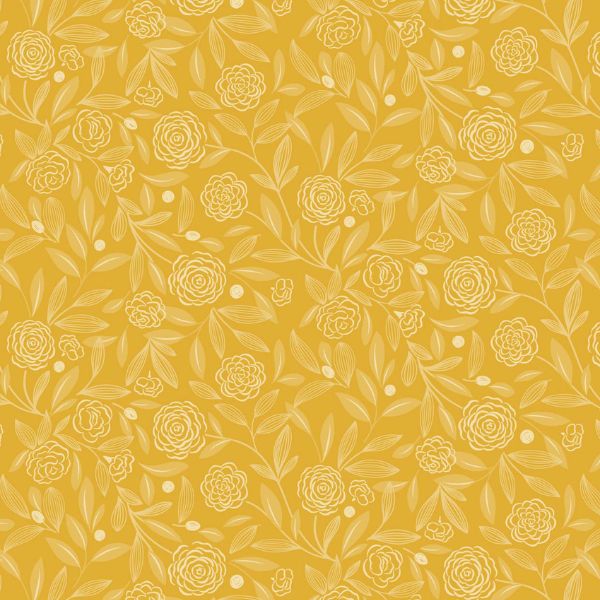 CC48.2 Camellias Charm Sunset Orange Joys of Spring, Cassandra Connolly Lewis & Irene