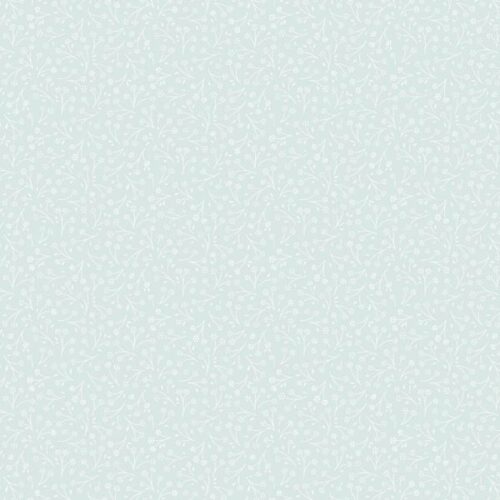 CC55.1 Pressed Posy Light Teal The Pressed Flower Collection by Cassandra Connolly for Lewis & Irene