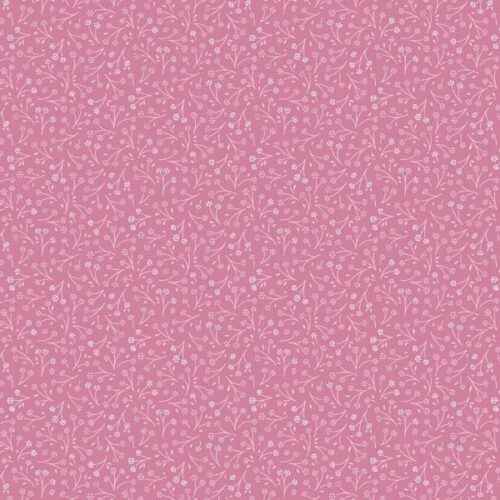 CC55.2 Pressed Posy Cerise The Pressed Flower Collection by Cassandra Connolly for Lewis & Irene