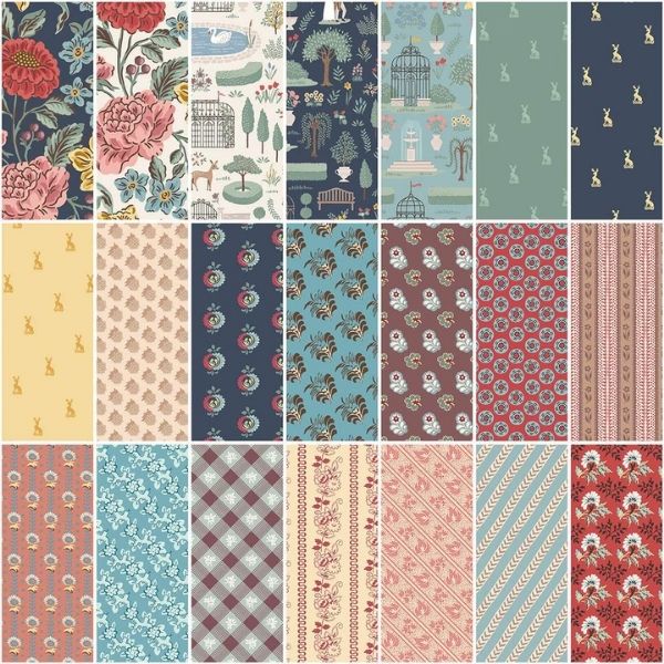 FQ-16530-21 Emma Fat Quarter Pack by Riley Blake Fabrics