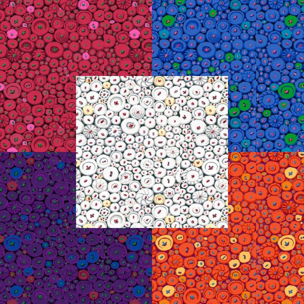 GP182 Button Mosaic Kaffe Fassett Category