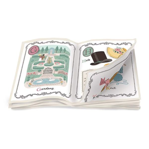 PD16547-Panel Jane Austen Soft Book Panel Emma by Riley Blake Inside