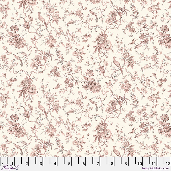 PWSA076.ROSE SM Pillemont Toile, Country Romance by Sanderson