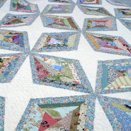 Stars and Lanterns String Quilt
